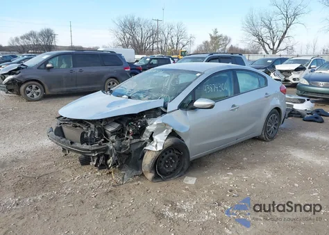 2016 Kia Forte Lx from USA, damaged, VIN KNAFK4A66G5535682